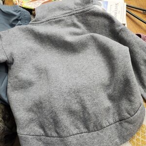 Nike Gray and Pink Kids Hoodie